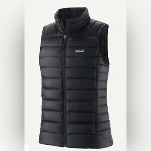 PATAGONIA Down Sweater Vest, Black, XS, Good Condition!